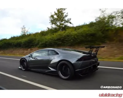 Carbonado CFRP DE Style Rear Diffuser Lamborghini Huracan LP610 | LP580 2015-2020 - CF5556LB-RD
