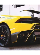 Carbonado CFRP LP610 Style Carbon Rear Bumper Grill Lamborghini Huracan LP610 2015-2020                                     - CF5556OEM-RBG - Image 12