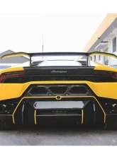 Carbonado CFRP LP610 Style Carbon Rear Bumper Grill Lamborghini Huracan LP610 2015-2020                                     - CF5556OEM-RBG - Image 13