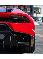 Carbonado CFRP LP610 Style Carbon Rear Bumper Grill Lamborghini Huracan LP610 2015-2020                                     - CF5556OEM-RBG - Image 7