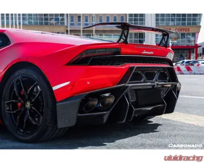 Carbonado CFRP LP610 Style Carbon Rear Bumper Grill Lamborghini Huracan LP610 2015-2020 - CF5556OEM-RBG