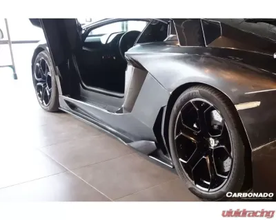 Carbonado CFRP OEM Style Side Skirts Lamborghini Aventador LP700 Coupe | Roadster 2011-2016 - CF5900OEM.SS