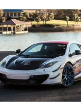 Carbonado Carbonado FRP MSO Style Front Bumper for McLaren MP4 12C 2011-2014                                     - 8002MSO-FB - Image 14