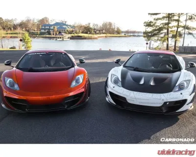 Carbonado Carbonado FRP MSO Style Front Bumper for McLaren MP4 12C 2011-2014 - 8002MSO-FB