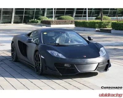 Carbonado DryCF BKSS Style Canards McLaren 650s | 12C 2011-2017 - DRYCF8002RZS.CRD