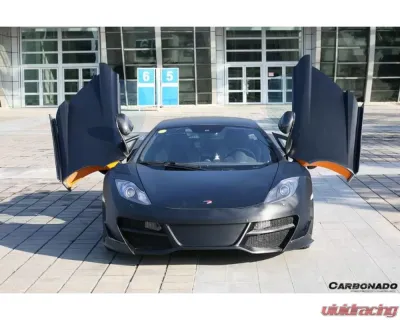 Carbonado DryCF BKSS Style Canards McLaren 650s | 12C 2011-2017 - DRYCF8002RZS.CRD