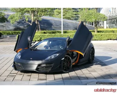 Carbonado DryCF BKSS Style Canards McLaren 650s | 12C 2011-2017 - DRYCF8002RZS.CRD