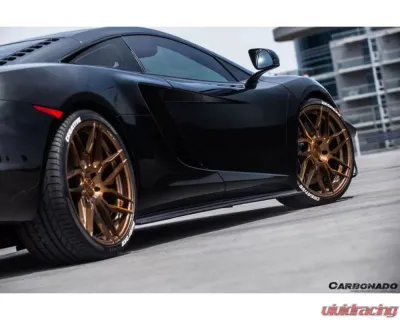 Carbonado CFRP RZS Style Side Skirts McLaren MP4 12C | 650S 2011-2015 - CF8002RZS.SS