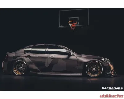Carbonado CFRP BKSS Style Wide Fender Flare Infiniti G25 | G35 | G37 Sedan 2010-2013 - CF8347BKSS-FF