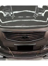 Carbonado CFRP BKSS Style Front Lip Infiniti G25 | G37 Sedan 2010-2013                                     - CF8347BKSS-FL - Image 12