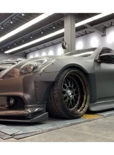 Carbonado CFRP BKSS Style Front Lip Infiniti G25 | G37 Sedan 2010-2013                                     - CF8347BKSS-FL - Image 14