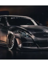 Carbonado CFRP BKSS Style Front Lip Infiniti G25 | G37 Sedan 2010-2013                                     - CF8347BKSS-FL - Image 9