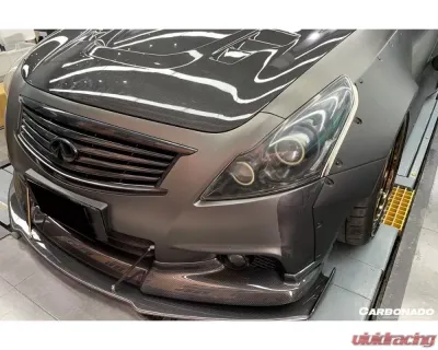 Carbonado CFRP BKSS Style Hood Infiniti G25 | G37 Sedan 2010-2013 - CF8347BKSS-H
