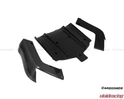 Carbonado FGCF BKSS Style Rear Lip Infiniti G25 | G37 Sedan 2010-2013 - FGCF8347BKSS-RD