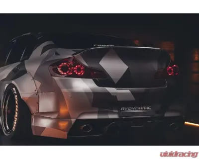 Carbonado FGCF BKSS Style Rear Lip Infiniti G25 | G37 Sedan 2010-2013 - FGCF8347BKSS-RD