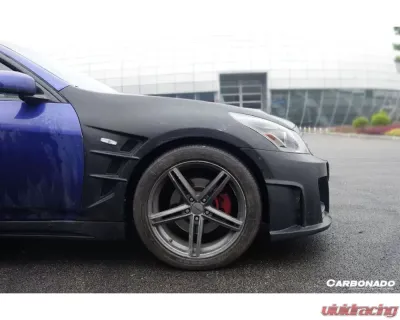 Carbonado Carbonado FRP ELT Style Fender for Infiniti G25/G35/G37 Sedan 2007-2013 - 8348JP.FD