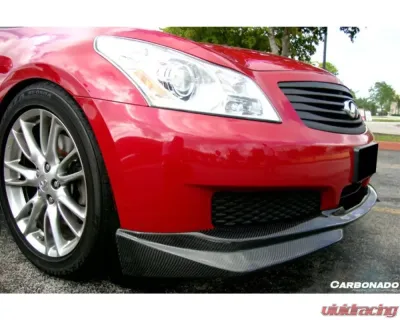 CARBONADO Carbonado CFRP JP Style Front Lip for Infiniti G35/G37 Sedan 2007-2009 - CF8348JP.L