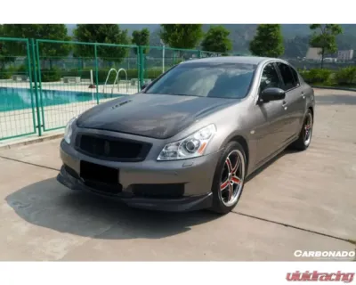 CARBONADO Carbonado CFRP JP Style Front Lip for Infiniti G35/G37 Sedan 2007-2009 - CF8348JP.L