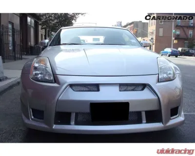 CARBONADO Carbonado FRP GTR Style Front Bumper for Nissan 350Z 2003-2008 - 8350GTR