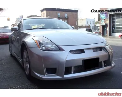 CARBONADO Carbonado FRP GTR Style Front Bumper for Nissan 350Z 2003-2008 - 8350GTR