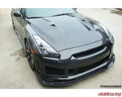 Carbonado Carbonado FRP BSE2 Style Front Bumper for Nissan GTR R35 2008-2016 - 8353BSE-2