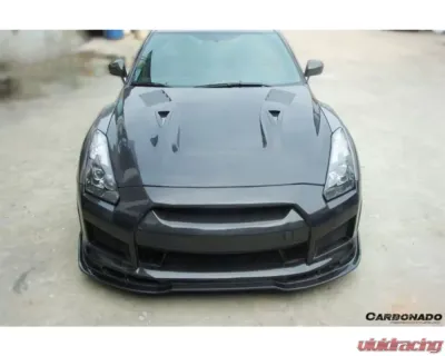 Carbonado Carbonado FRP BSE2 Style Front Bumper for Nissan GTR R35 2008-2016 - 8353BSE-2