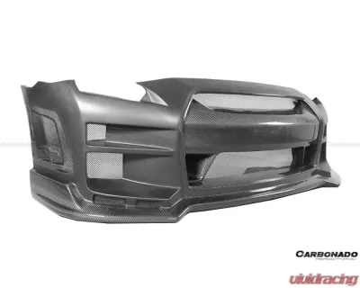 Carbonado Carbonado FRP BSE Style Front Bumper for Nissan GTR R35 2008-2016 - 8353BSE