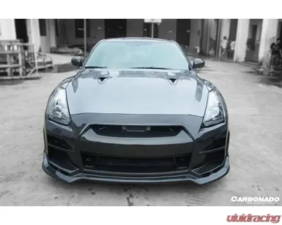 Carbonado Carbonado FRP BSE Style Front Bumper for Nissan GTR R35 2008-2016 - 8353BSE