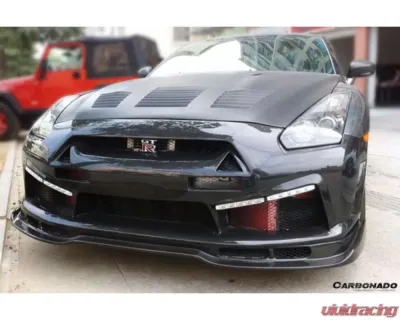 Carbonado FRP LP Style Front Bumper for Nissan GTR R35 2008-2016 - 8353LP