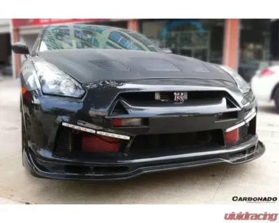 Carbonado FRP LP Style Front Bumper for Nissan GTR R35 2008-2016 - 8353LP