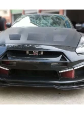 Carbonado FRP LP Style Front Bumper for Nissan GTR R35 2008-2016                                     - 8353LP - Image 7