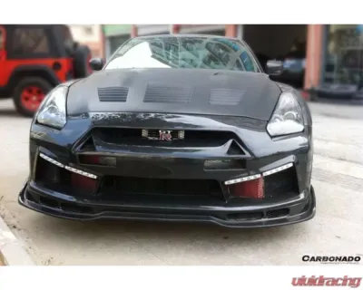 Carbonado FRP LP Style Front Bumper for Nissan GTR R35 2008-2016 - 8353LP