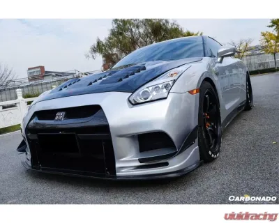 Carbonado Carbonado CFRP TPR Style Front Bumper for Nissan GTR R35 2008-2016 - CF8353TPR