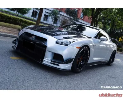 Carbonado Carbonado CFRP TPR Style Front Bumper for Nissan GTR R35 2008-2016 - CF8353TPR
