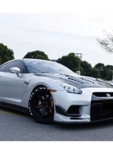 Carbonado Carbonado CFRP TPR Style Front Bumper for Nissan GTR R35 2008-2016                                     - CF8353TPR - Image 14