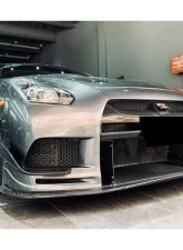 Carbonado Carbonado CFRP TPR Style Front Bumper for Nissan GTR R35 2008-2016                                     - CF8353TPR - Image 5