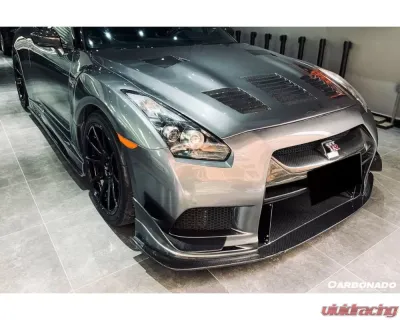 Carbonado Carbonado CFRP TPR Style Front Bumper for Nissan GTR R35 2008-2016 - CF8353TPR