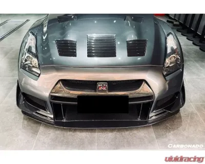 Carbonado Carbonado CFRP TPR Style Front Bumper for Nissan GTR R35 2008-2016 - CF8353TPR