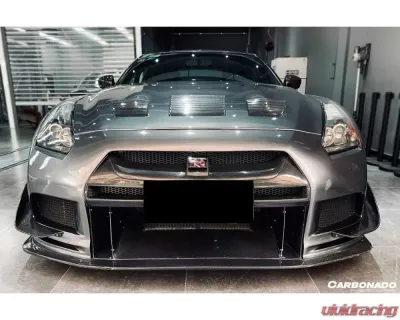 Carbonado Carbonado CFRP TPR Style Front Bumper for Nissan GTR R35 2008-2016 - CF8353TPR