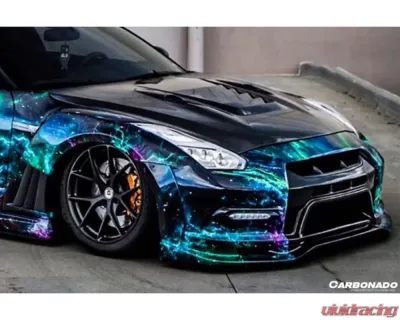 Carbonado Carbonado FRP VA Style Front Bumper for Nissan GTR R35 2012-2016 - 8353VA