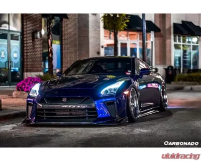Carbonado Carbonado FGPCF8354TS-FB Front Bumper for Nissan GTR R35 2009-2020 - FGPCF8354TS-FB