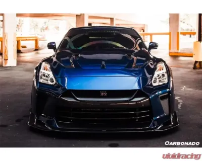 Carbonado Carbonado FGPCF8354TS-FB Front Bumper for Nissan GTR R35 2009-2020 - FGPCF8354TS-FB