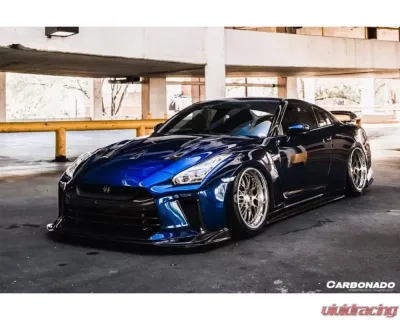 Carbonado Carbonado FGPCF8354TS-FB Front Bumper for Nissan GTR R35 2009-2020 - FGPCF8354TS-FB