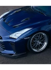 Carbonado Carbonado FGPCF8354TS-FB Front Bumper for Nissan GTR R35 2009-2020                                     - FGPCF8354TS-FB - Image 9