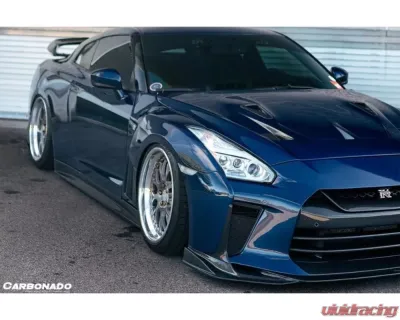 Carbonado Carbonado FGPCF8354TS-FB Front Bumper for Nissan GTR R35 2009-2020 - FGPCF8354TS-FB