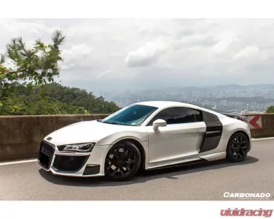 Carbonado Carbonado FGPCF DPGT Style Side Skirts for Audi R8 Coupe/Spyder 2006-2015 - FGPCF8359BS-SS