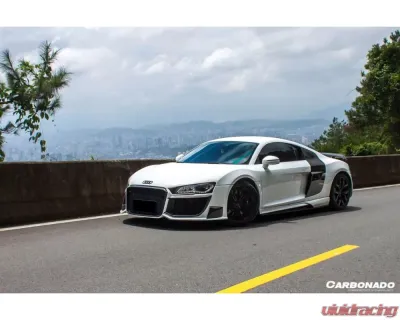 Carbonado Carbonado FGPCF DPGT Style Side Skirts for Audi R8 Coupe/Spyder 2006-2015 - FGPCF8359BS-SS