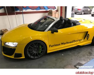 Carbonado Carbonado FGPCF DPGT Style Side Skirts for Audi R8 Coupe/Spyder 2006-2015 - FGPCF8359BS-SS