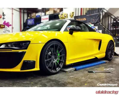 Carbonado Carbonado FGPCF DPGT Style Side Skirts for Audi R8 Coupe/Spyder 2006-2015 - FGPCF8359BS-SS