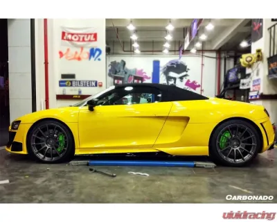 Carbonado Carbonado FGPCF DPGT Style Side Skirts for Audi R8 Coupe/Spyder 2006-2015 - FGPCF8359BS-SS